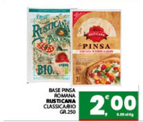 BASE PINSA ROMANA RUSTICANA CLASSICABIO