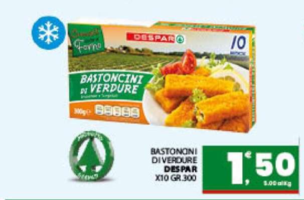BASTONCINI DI VERDURE DESPAR