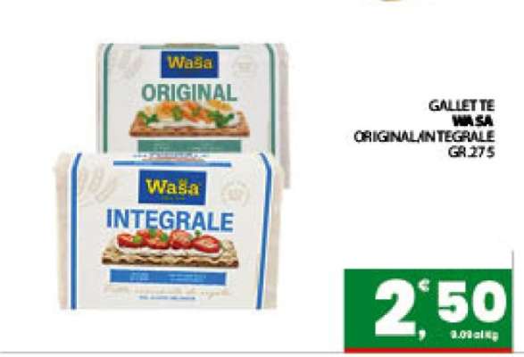 GALLETTE WASA