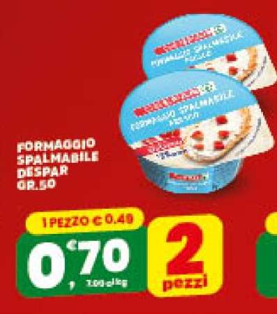 FORMAGGIO SPALMABILE DÈSPAR GR.50