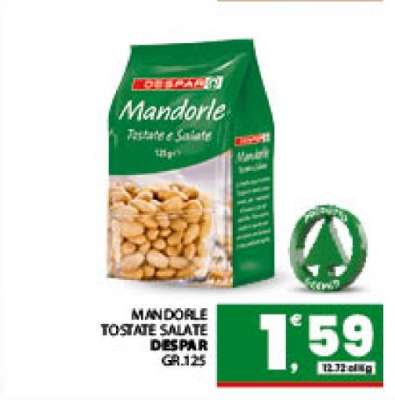 MANDORLE TOSTATE SALATE