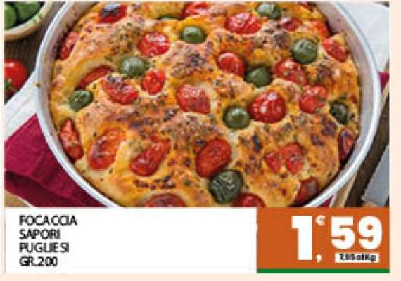 Focaccia Sapori Pugliesi