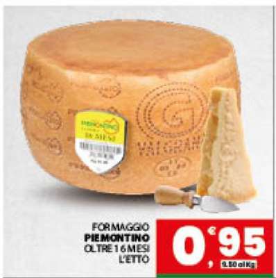Formaggio Piemontino