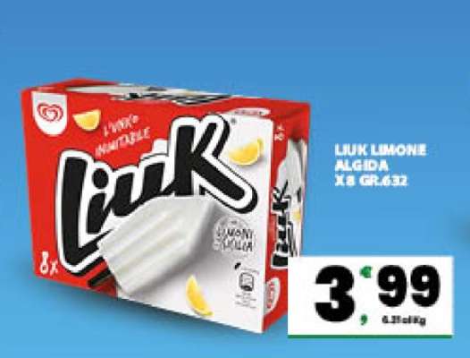 LIUK LIMONE ALGIDA