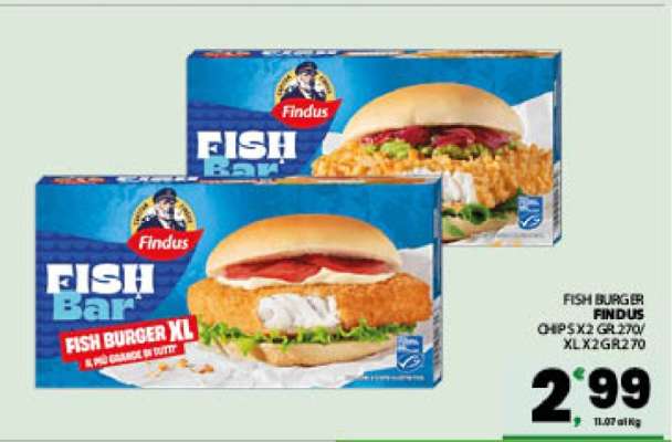 FISH BURGER FINDUS