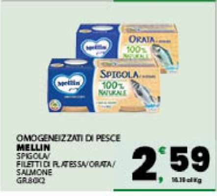 OMOGENEIZZATI DI PESCE MELLIN