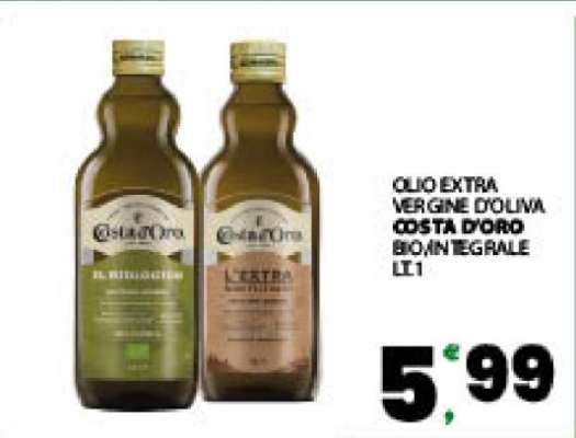 Olio Extra Vergine d'Oliva Costa d'Oro