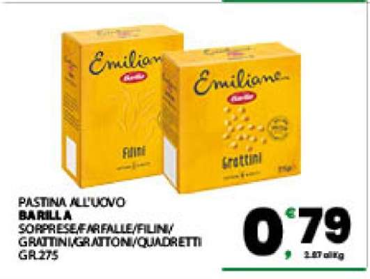 Pastina all’Uovo Barilla