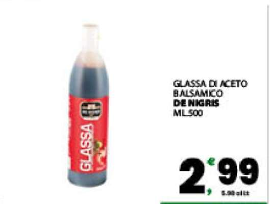 GLASSA DI ACETO BALSAMICO