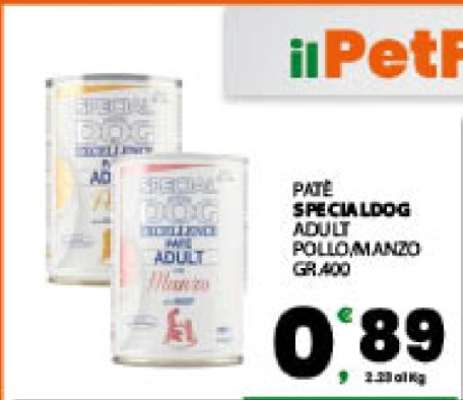 PATÈ SPECIAL DOG