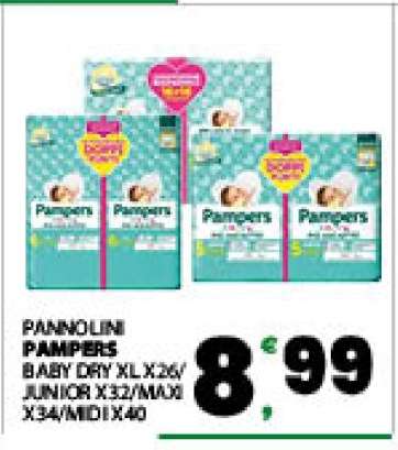 PANNOLINI PAMPERS