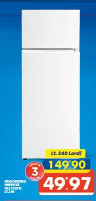 FRIGORIFERO INPROVE FR275DTN