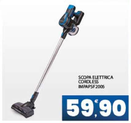 SCOPA ELETTRICA CORDLESS