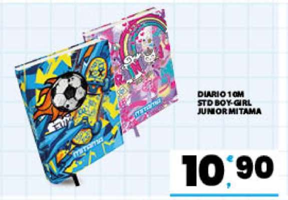 DIARIO 1 QM STD BOY-GIRL JUNIOR MITAMA