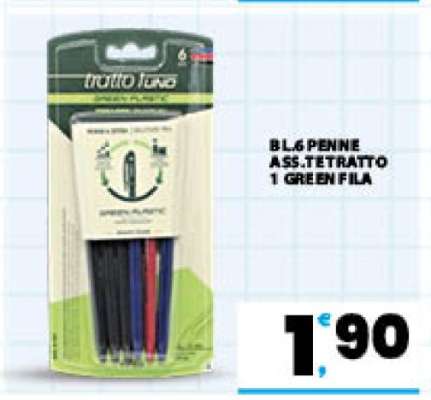 BL.6 PENNE ASS. TETRATTO