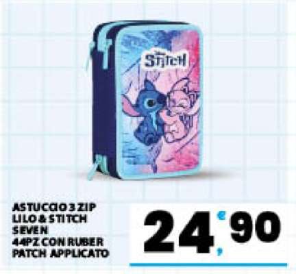 ASTUCCIO 3 ZIP LILO & STITCH