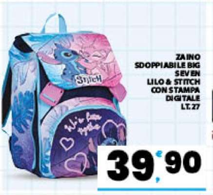 Zaino Sdoppiabile Big Seven
