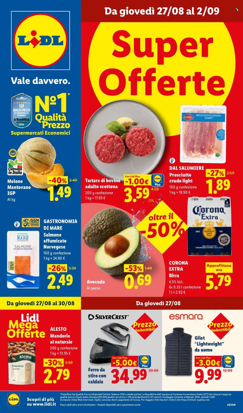 Volantino Lidl - 27/8/2026 - 2/9/2026.
