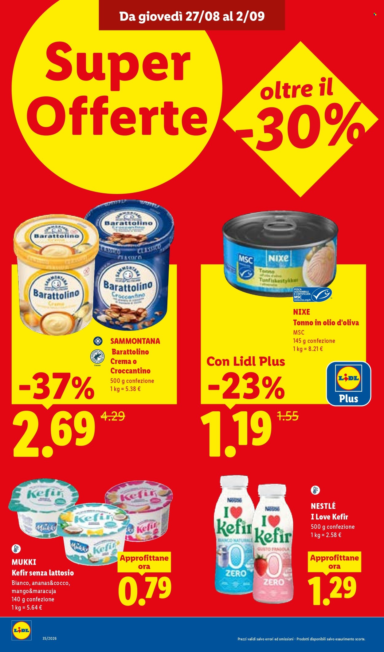 Leták Lidl - 27.8.2026 - 2.9.2026. Strana 14