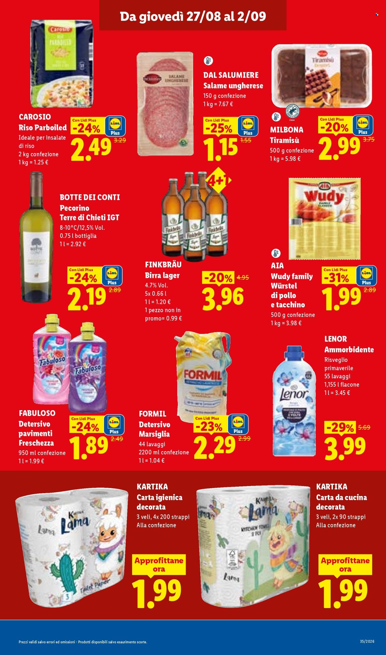 Volantino Lidl - 27/8/2026 - 2/9/2026. Pagina 15