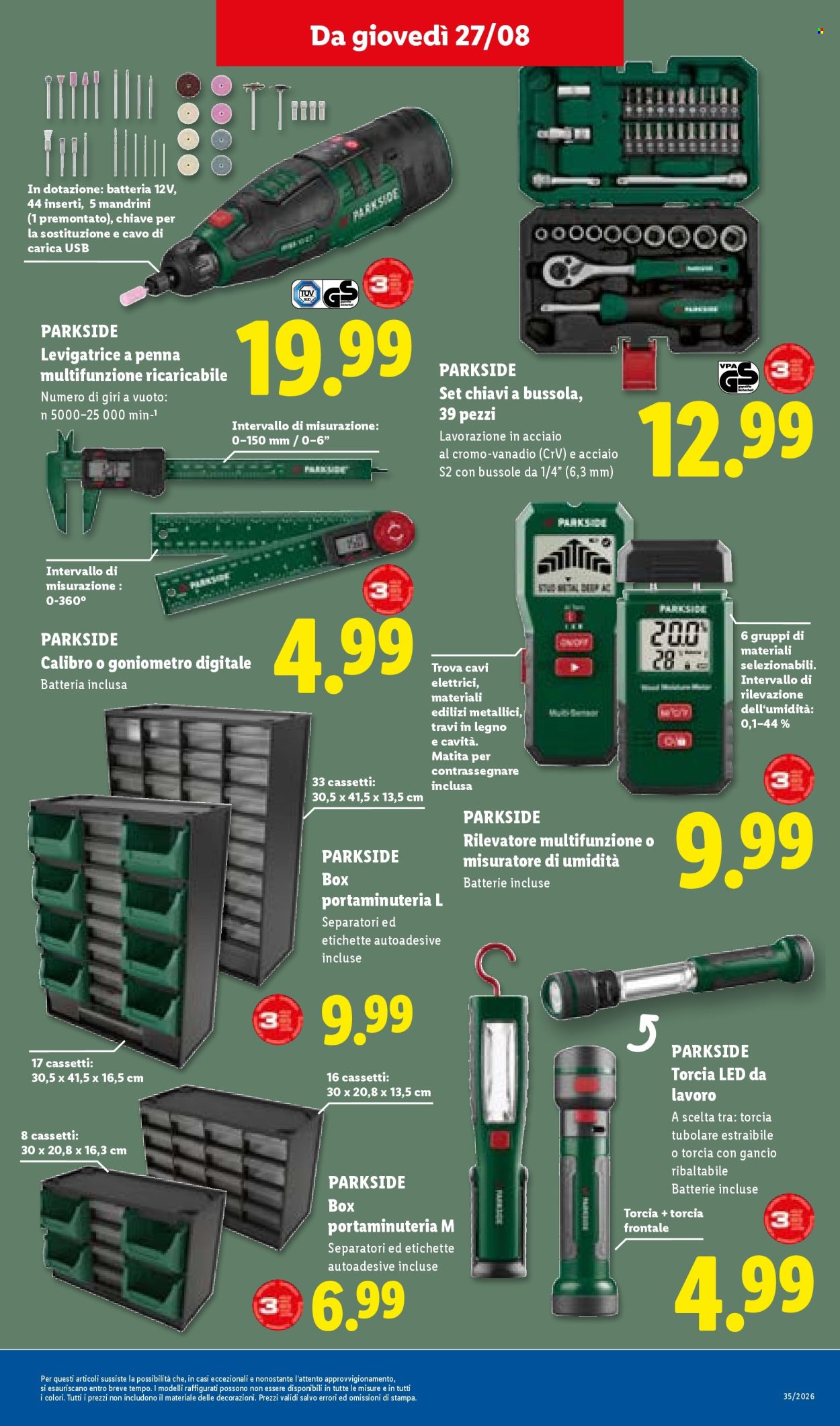 Leták Lidl - 27.8.2026 - 2.9.2026. Strana 25