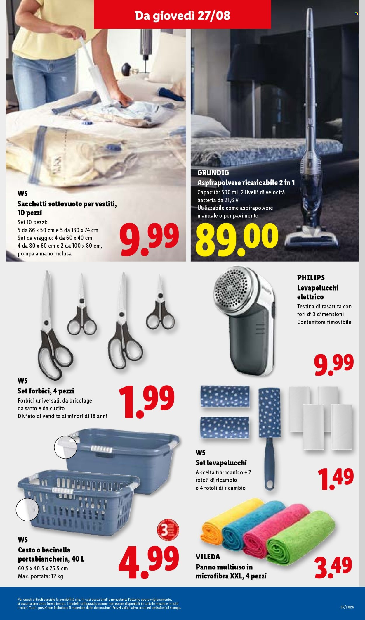 Volantino Lidl - 27/8/2026 - 2/9/2026. Pagina 29
