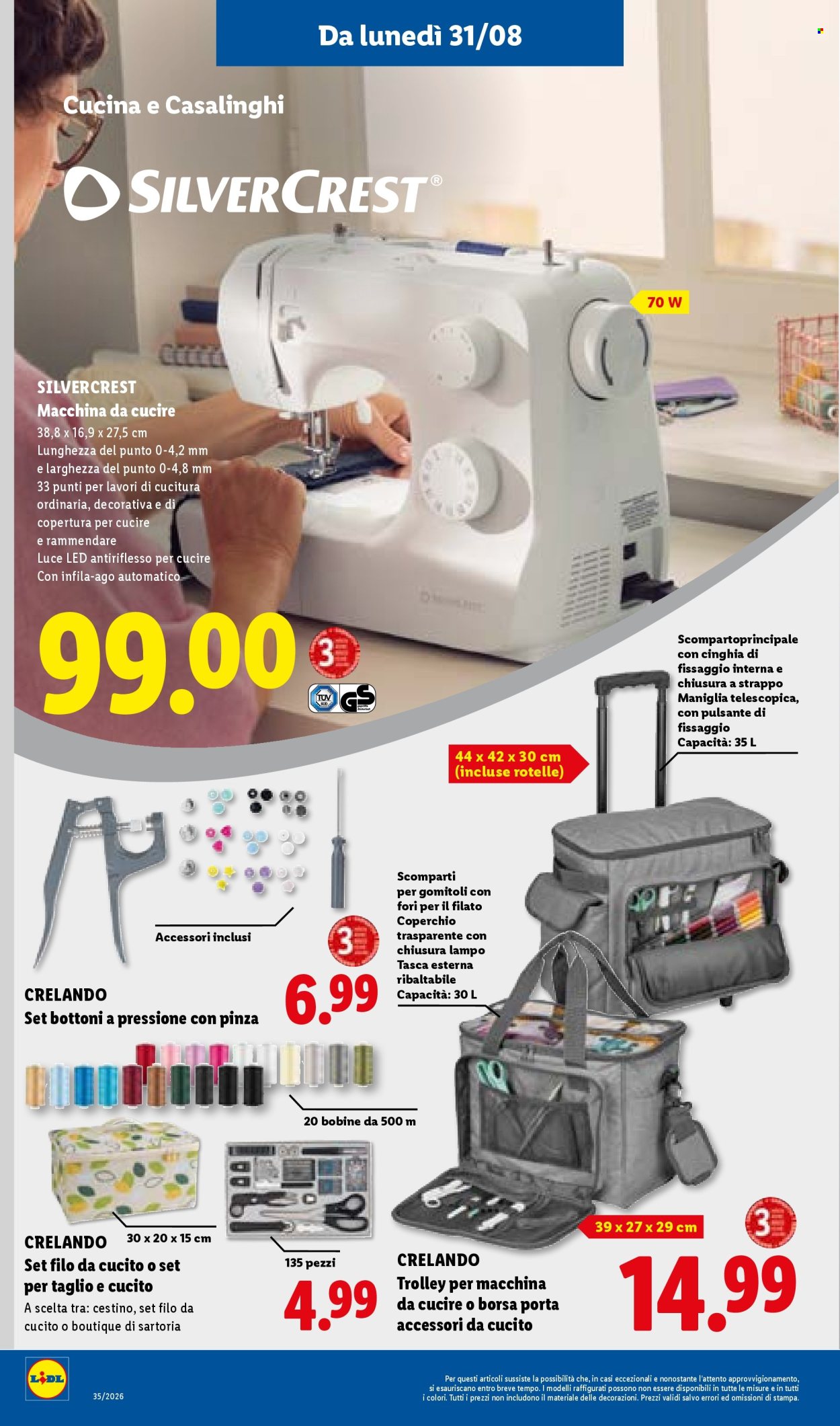 Volantino Lidl - 27/8/2026 - 2/9/2026. Pagina 34