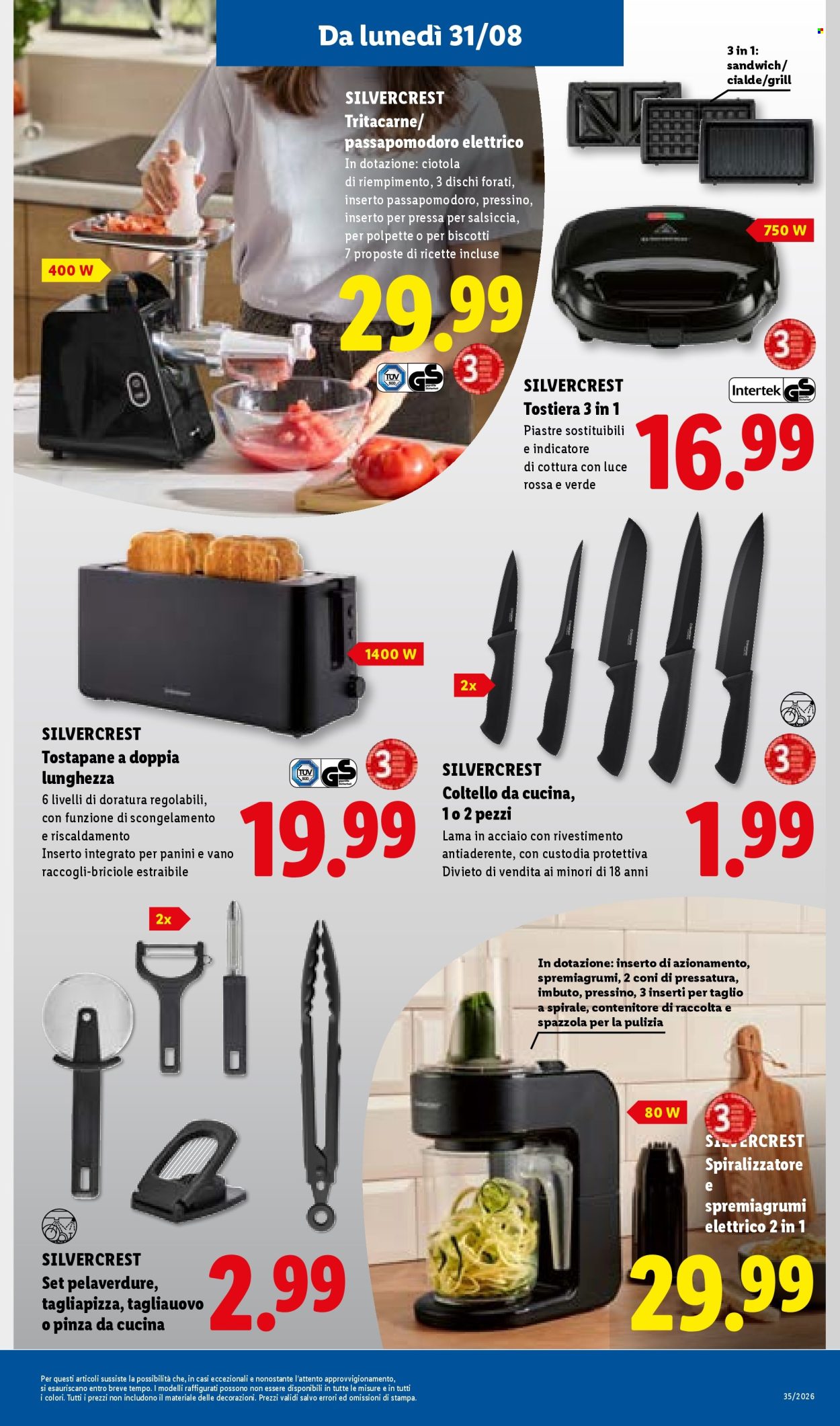 Volantino Lidl - 27/8/2026 - 2/9/2026. Pagina 37