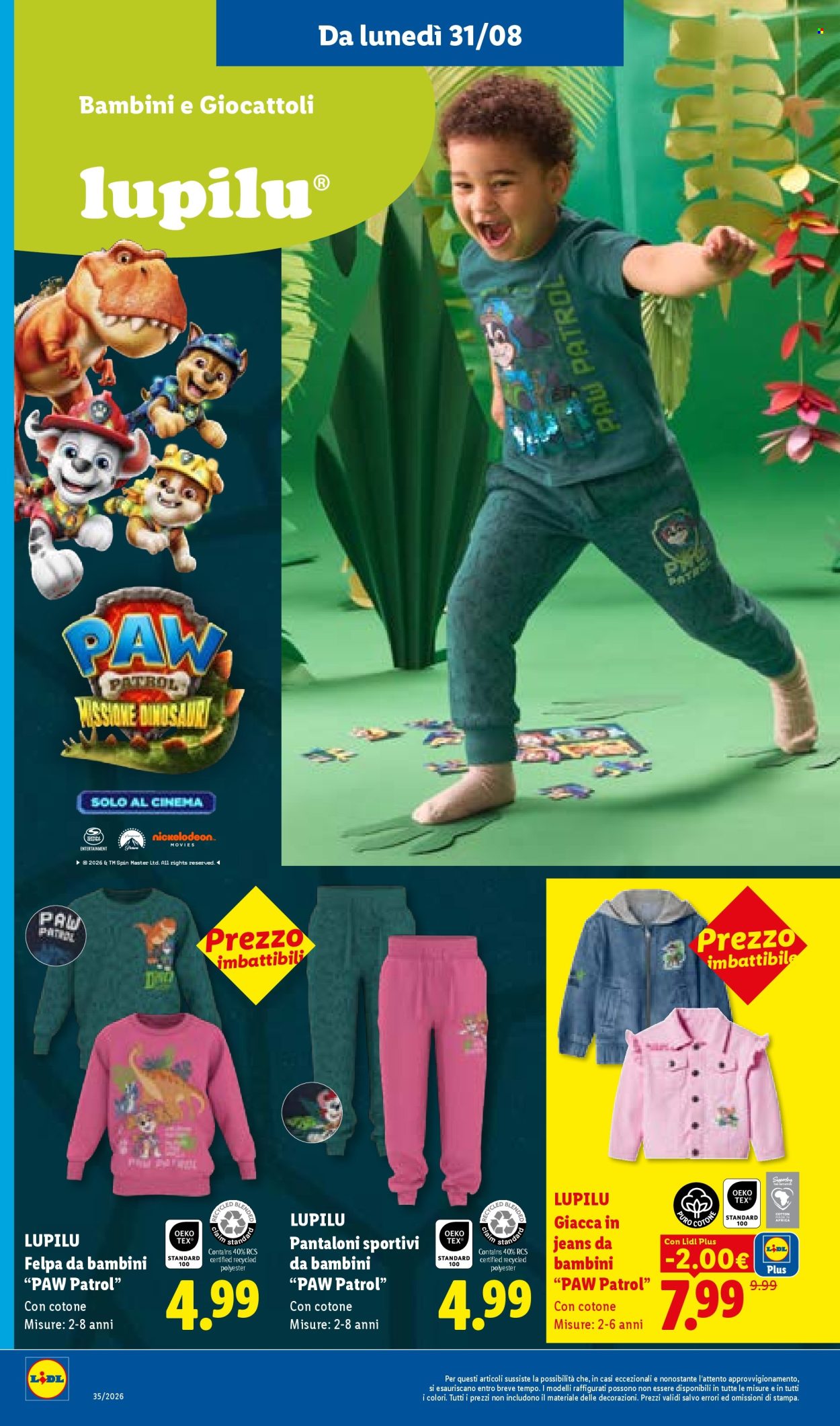 Leták Lidl - 27.8.2026 - 2.9.2026. Strana 43