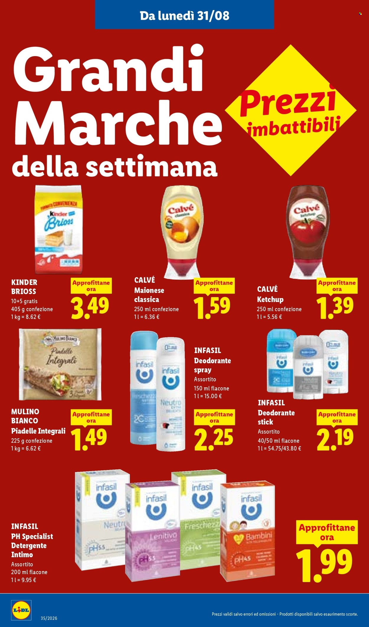 Volantino Lidl - 27/8/2026 - 2/9/2026. Pagina 49