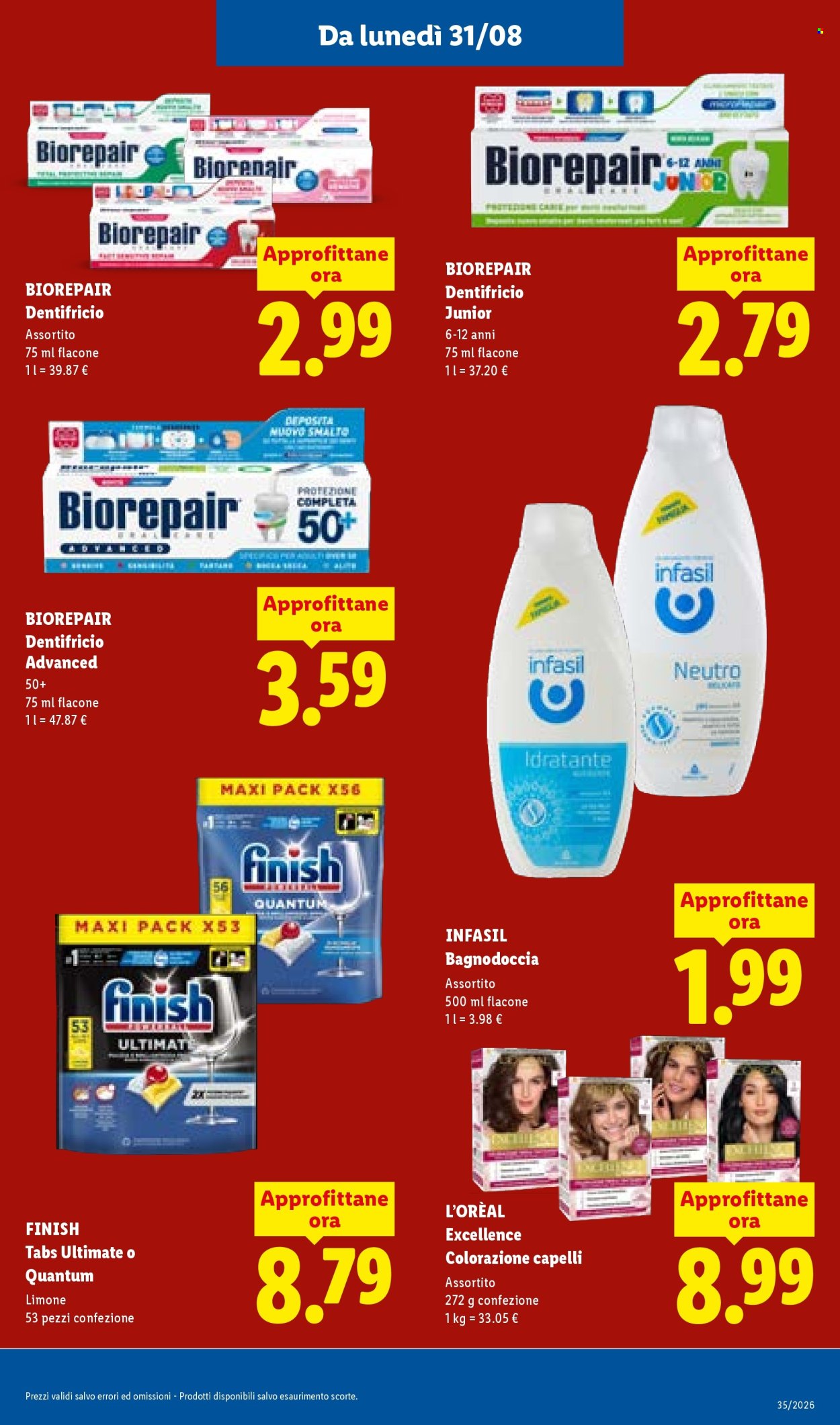 Volantino Lidl - 27/8/2026 - 2/9/2026. Pagina 50