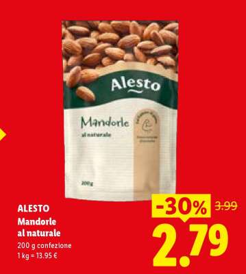 ALESTO Mandorle al naturale