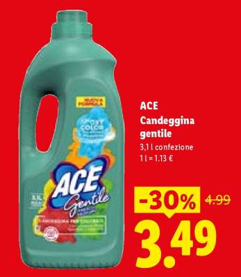 Ace Candeggina Gentile