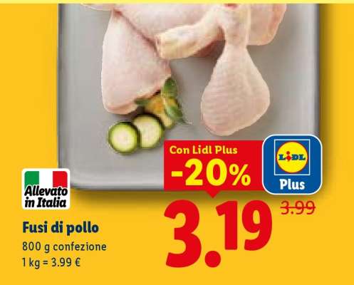 Fusi di pollo