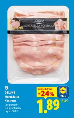 Deluxe Mortadella Nostrana