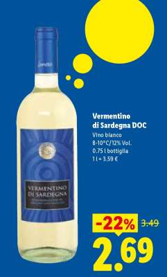 Vermentino di Sardegna DOC