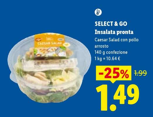 SELECT & GO Insalata pronta