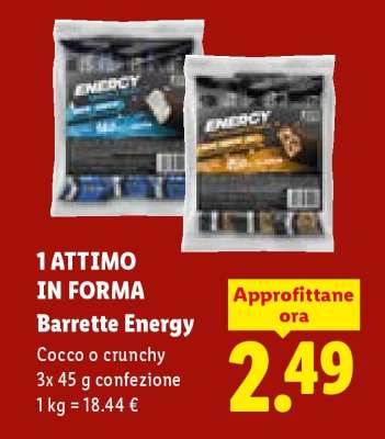 1 ATTIMO IN FORMA Barrette Energy