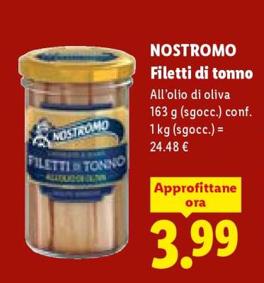 Nostromo Filetti di tonno