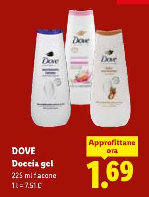 DOVE Doccia gel