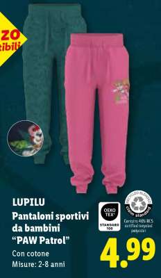 LUPILU Pantaloni sportivi da bambini 'PAW Patrol'