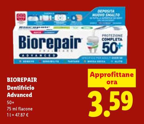 BIOREPAIR Dentifricio Advanced