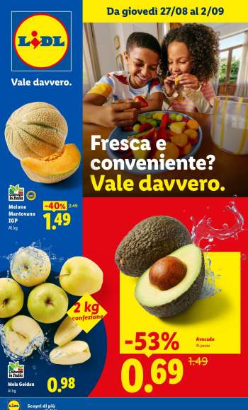 Volantino Lidl - 27/8/2026 - 2/9/2026.