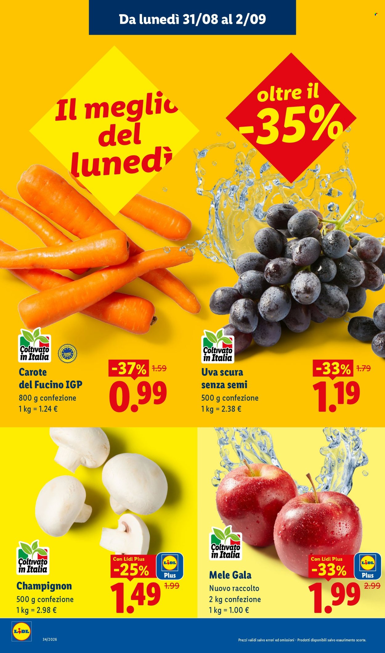 Leták Lidl - 27.8.2026 - 2.9.2026. Strana 6
