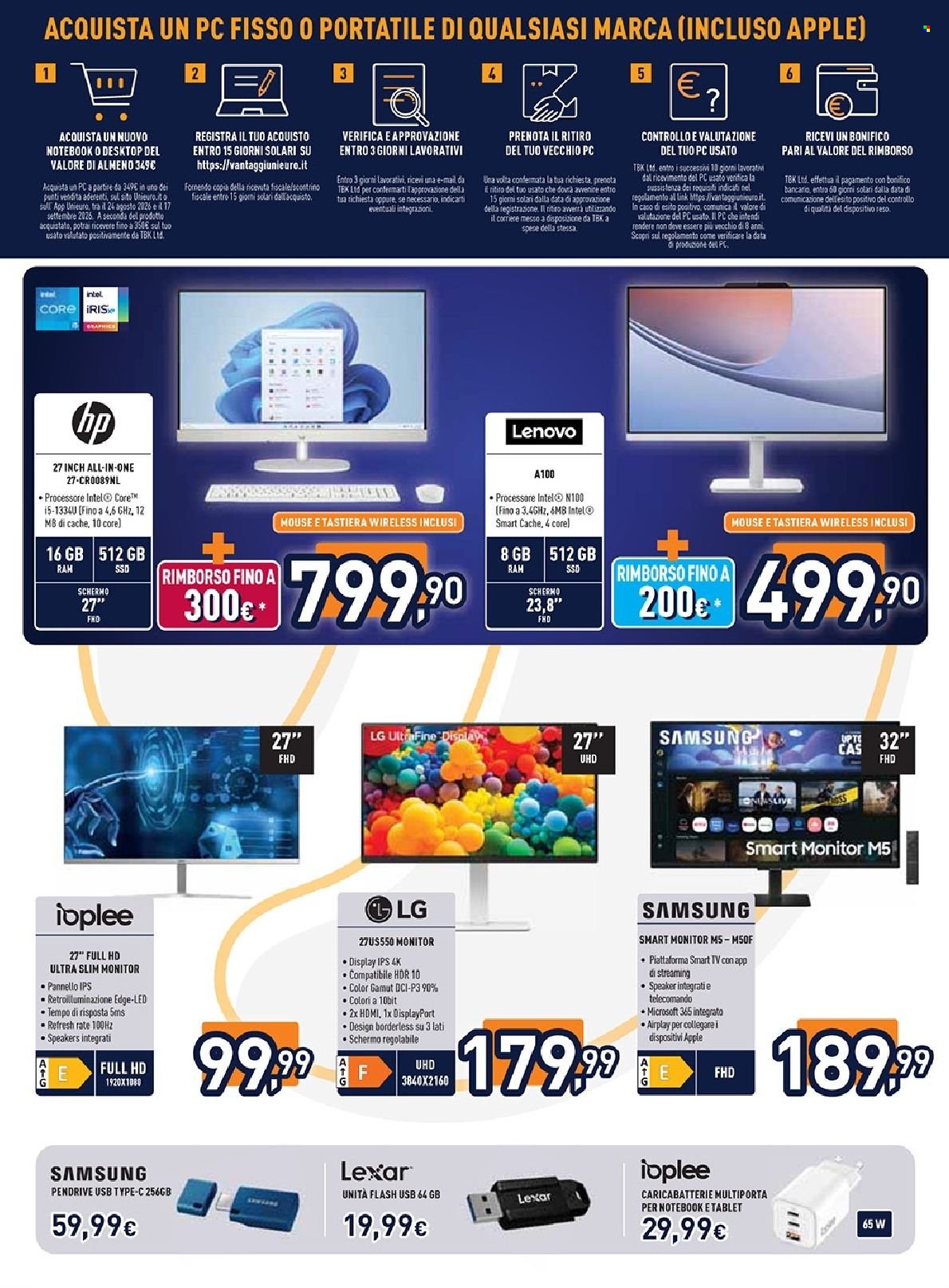 Volantino Unieuro - 24/8/2026 - 6/9/2026. Pagina 6