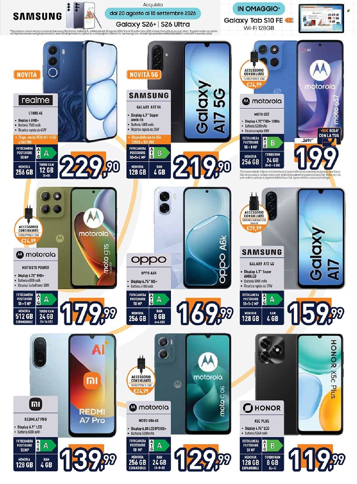 Volantino Unieuro - 24/8/2026 - 6/9/2026. Pagina 13
