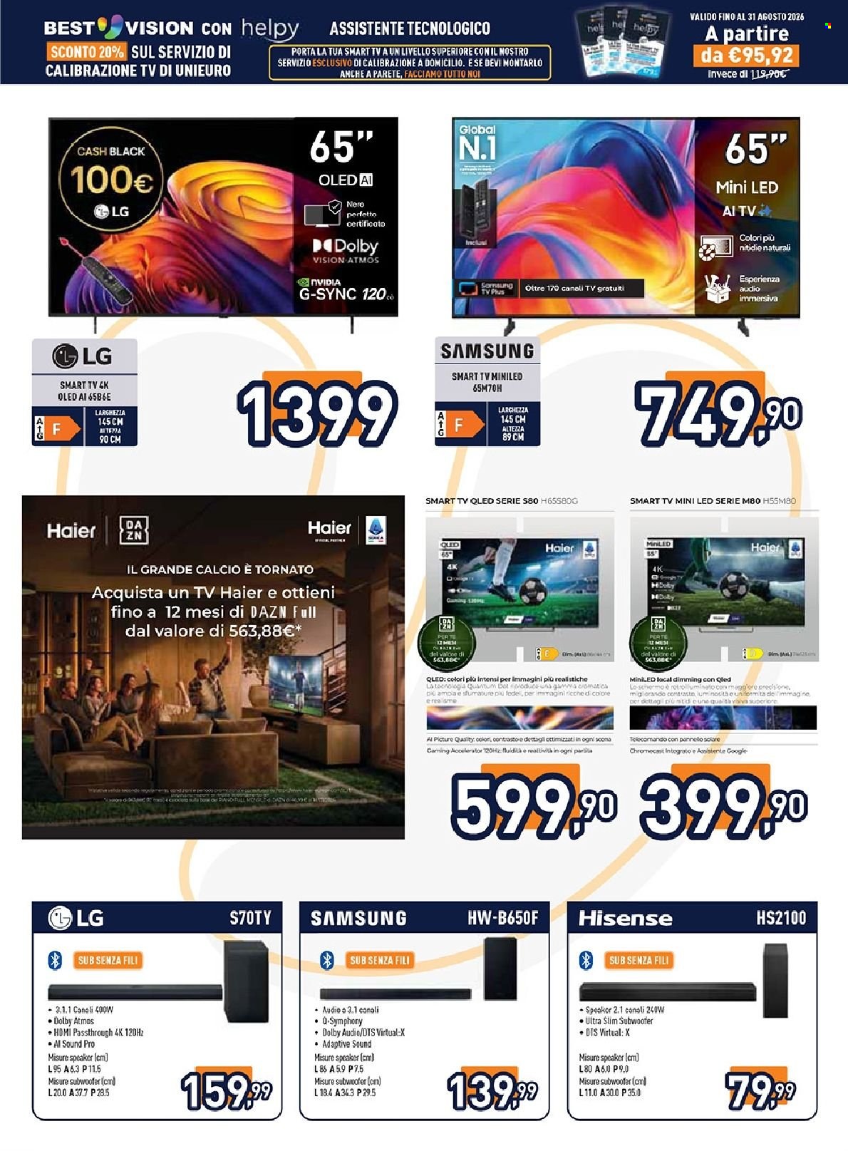Volantino Unieuro - 24/8/2026 - 6/9/2026. Pagina 17