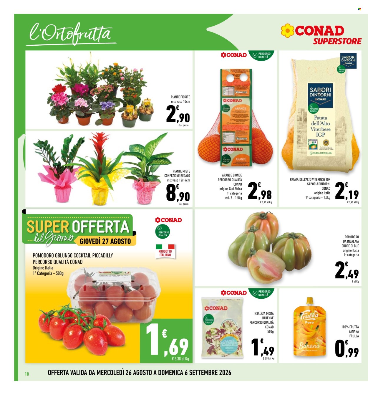 Leták Conad - 26.8.2026 - 6.9.2026. Strana 10