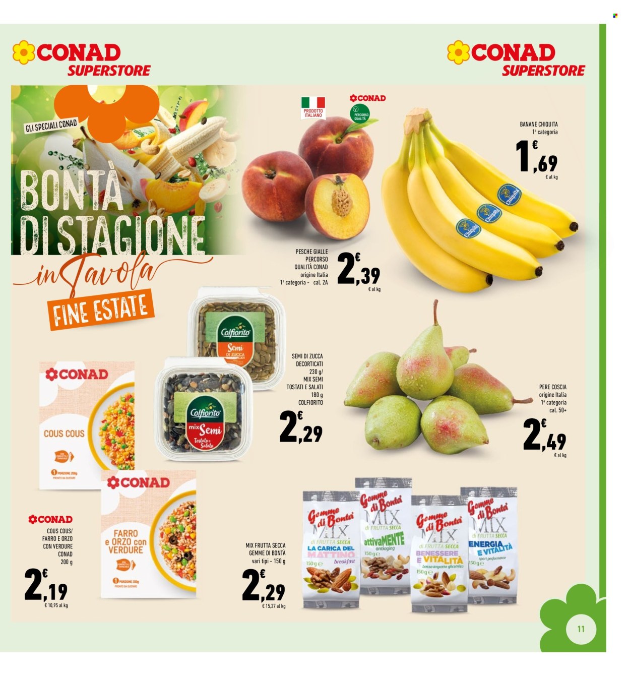 Volantino Conad - 26/8/2026 - 6/9/2026. Pagina 11