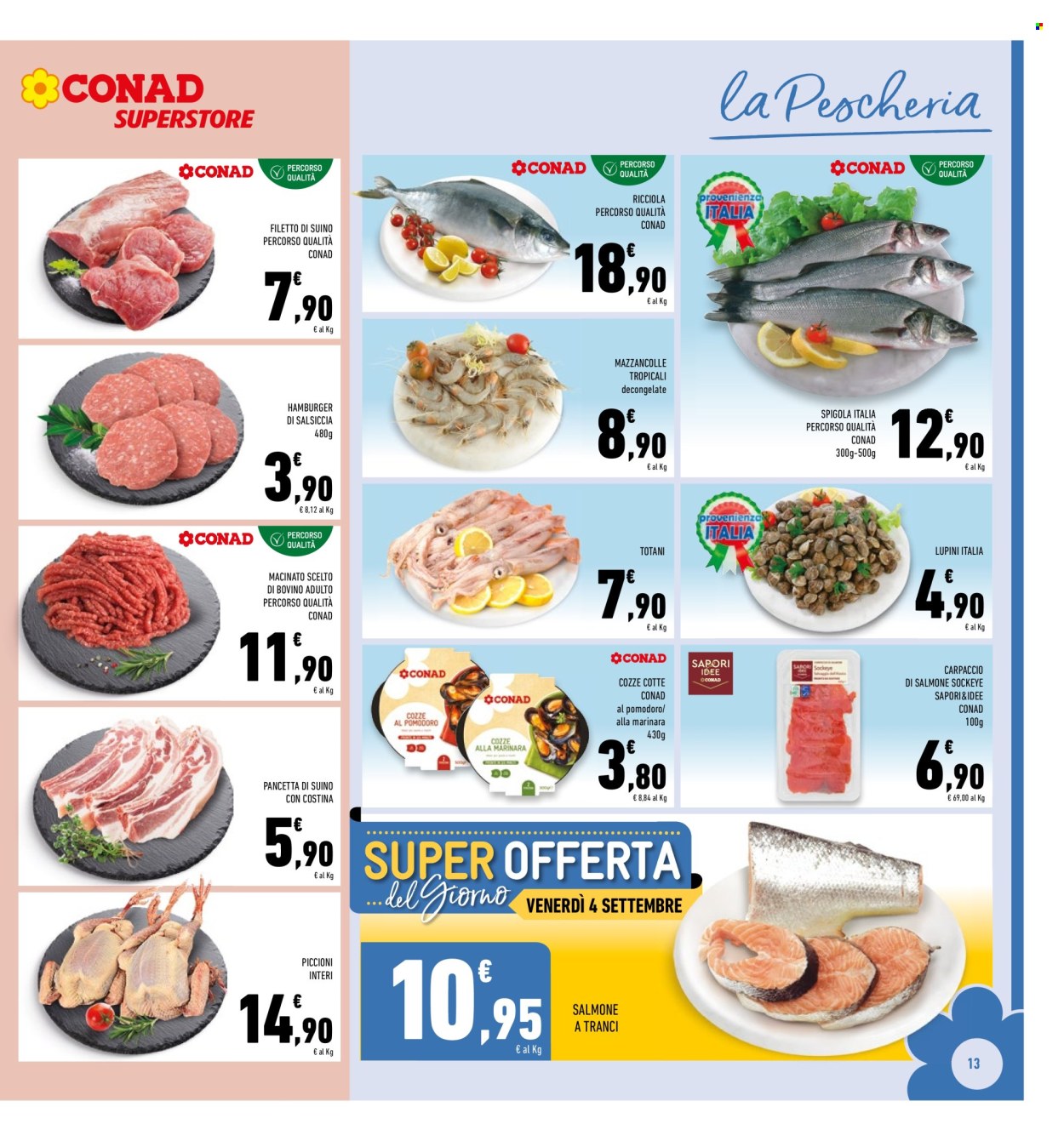 Leták Conad - 26.8.2026 - 6.9.2026. Strana 13